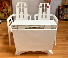 Sitzgruppe/Stühle von Pierre Paulin Henry Massonnet stapelstuhl/Tisch Grosfillex