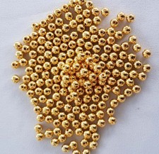 Tolle Wachsperlen in gold-