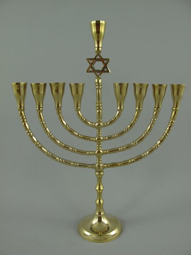 Chanukkaleuchter armig - chanukkaleuchter,
