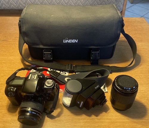 Set canon eos 1000 35mm - 1000, f