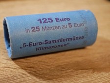 25 x 5 Euro Rolle ovp