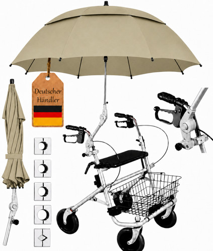 Rollatorschirm rollator - rollatorschirm,