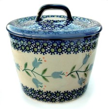 Schmalztopf mit Deckel in Dekor Agnes - 2.Wahl