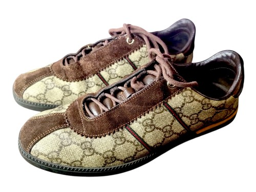Gucci suede shoes with - gucci, box