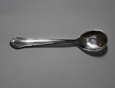 Kleiner Salzlöffel 90er Silber Auflage - 7 cm lang