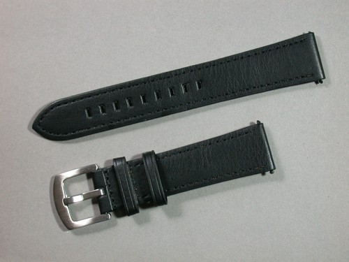 Langes echt leder uhrenarmband - echt,