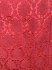 alter Brokatvorhang, orange