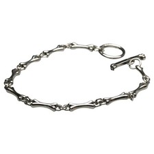 Feines Knochenarmband 925er