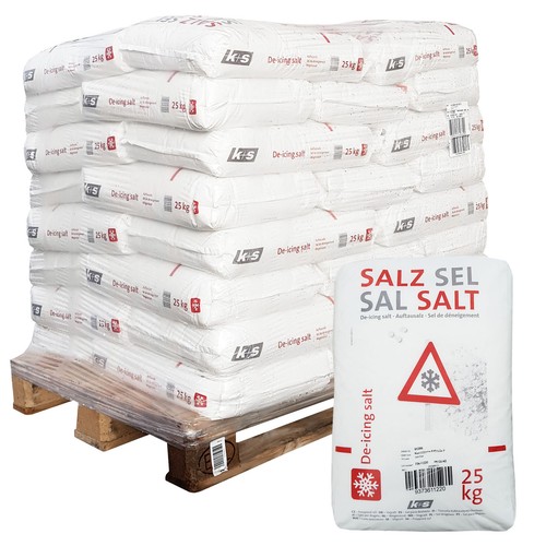 Sack palette streusalz - 40,