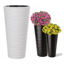 Runder Blumentopf Blumenkübel