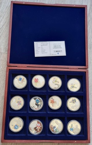 12er medaillensatz wappen - medaillensatz,