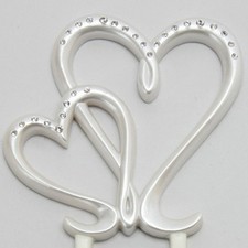 Tortenfigur Doppel-Herz