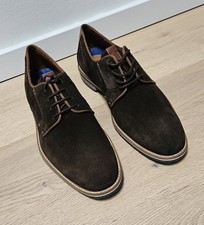 Lloyd Herren Halbschuhe Lederschuhe Wildleder Gr. 41 (UK 7,5) braun NEU