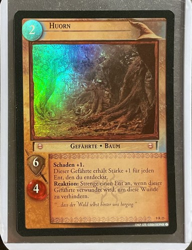 Lotr tcg huorn - foil,