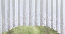 Scheibengardine weiß  Alena"