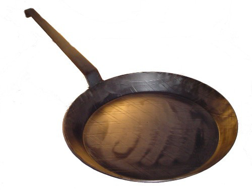 Bratpfanne schmiedeeisen - bratpfanne,