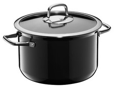 WMF Fusiontec Compact Fleischtopf Kochtopf Glasdeckel Induktion Edelstahl 24 cm