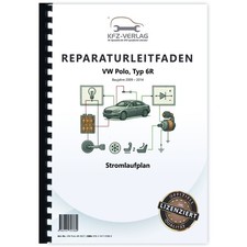 VW Polo 5 Typ 6R 2009-2014 Schaltplan Stromlaufplan Pläne Werkstatthandbuch