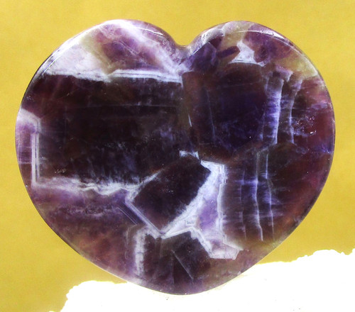 Amethyst herz daumenstein - ,
