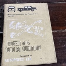 Peugeot 404 Autobook Car