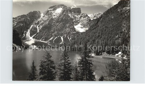 Pragser wildsee seekofel - pragser,