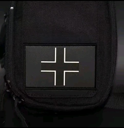 Eisernes kreuz patch klett - eisernes, &