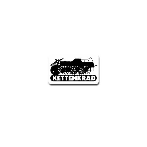 Kettenkrad aufkleber sticker - kettenkrad,
