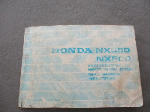 Bordbuch fahrer handbuch honda - fahrer-handbuch,