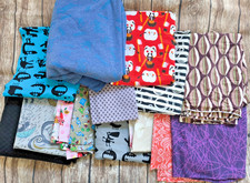 Stoffpaket bunt uni - stoffpaket,