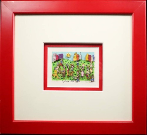 James rizzi stick up - stick,