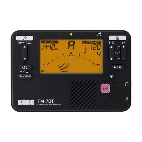 Korg 70t combo tuner - korg, bk