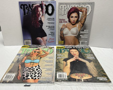 4 TATTOO MAGAZINE Lot  Sep/Oct
