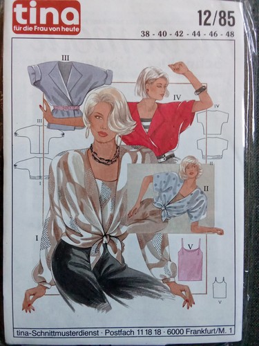 Tina schnittmuster 85 - tina,