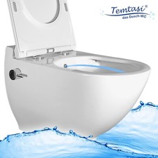Dusch WC Deckel integrierte Armatur spülrandlos Taharet #4N