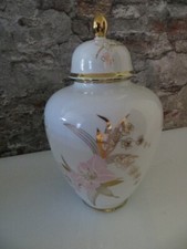 Porzellan Deckel Vase