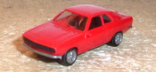 IMU / Opel Manta A - Alufelgen - 1:87 - rot silber stosstangen - Rares Modell