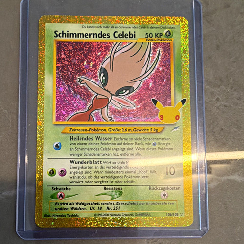 Schimmerndes celebi pokémon - schimmerndes,