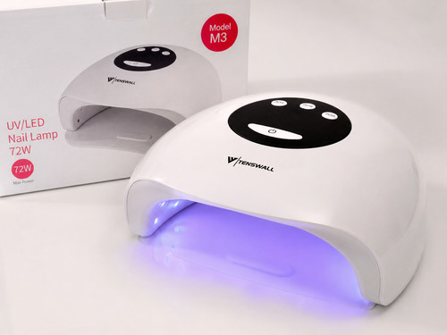 Led nagellampe 72w - uv/led, gel