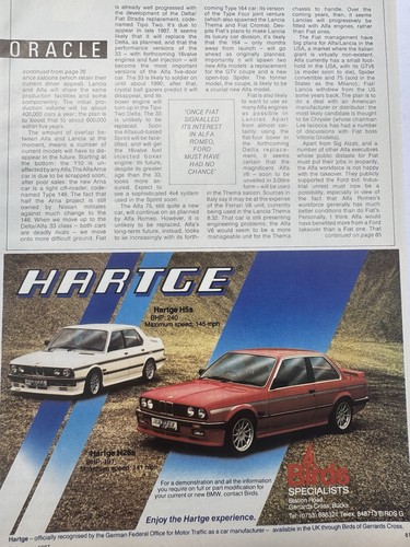 Original 1987 hartge bmw - original,