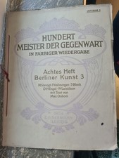 Hundert Meister Der Gegenwart