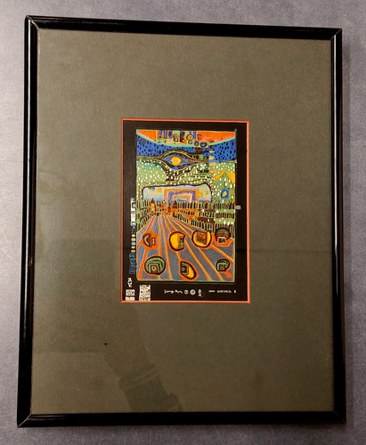 Kunstdruck hundertwasser - hundertwasser,