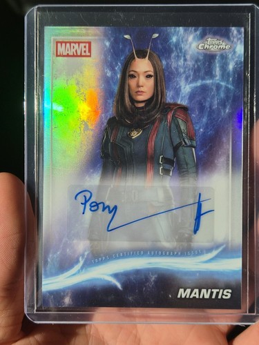 Topps chrome marvel mantis - chrome,