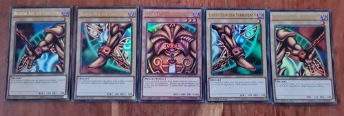 Yugioh exodia ygld komplett - yugioh,