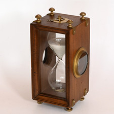 Sanduhr nautisch Holzkasten