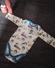 Babykleidung, Langarm-Body 62/68, Alana, Bauernhof, NEU