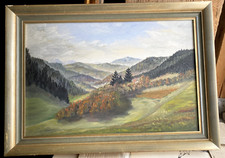 ::ÖLGEMÄLDE LANDSCHAFT BERGE