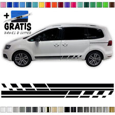 Auto Seitenstreifen Aufkleber-Set, Dekor-Sticker komp. mit Seat Alhambra FR