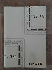 Singer  Modelle 7174 7184