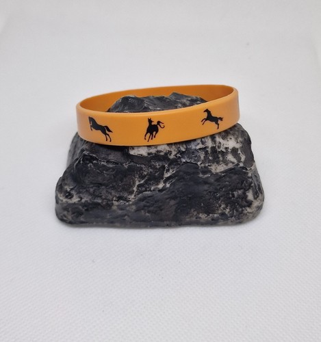 Pferde armband aus silkon - pferde,