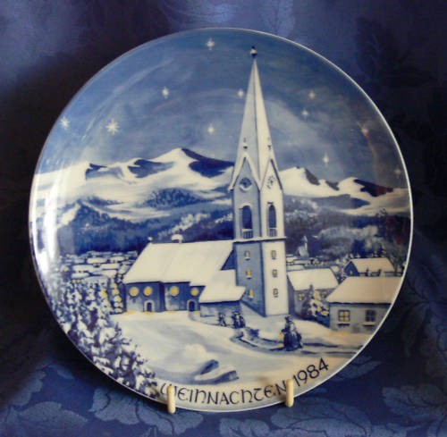 Weihnachtsteller 1984 - ,